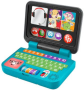 Fisher-Price Lernspaß Homeoffice Laptop Elektronisches Babyspielzeug deutsche Edition