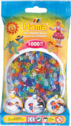 Hama® Bügelperlen Midi - Transparent Glitter Mix 1000 Perlen