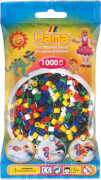 Hama® Bügelperlen Midi - Vollton Mix 1000 Perlen (6 Farben)
