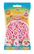 Hama® Bügelperlen midi Beutel 1.000 Stück pastell-rosé