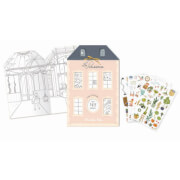 Malbuch mit Stickern Les Parisiennes