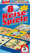 Schmidt Spiele 49102 8 Reise-Spiele magnetisch, 1 bis 4 Spieler, ab 6 Jahre