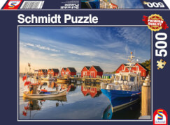 Schmidt Spiele Puzzle Fischereihafen Weiße Wiek 500 Teile