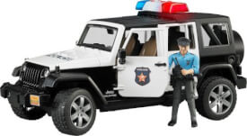 Bruder 02526 Jeep Wrangler UR Polizei
