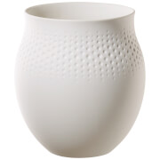Villeroy & Boch Vase Perle groß 'Manufacture Collier blanc'
