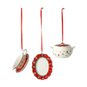 Villeroy & Boch Ornamente Servierteile, Set 3tlg. 'Toy's Delight Decoration'