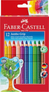 Faber-Castell Buntstift Jumbo GRIP 12er Kartonetui