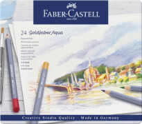 Faber-Castell Aqua.stift Goldfaber Aqua 24-Metalletui
