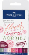 Faber-Castell Tuschestift Pitt Artist Pen Lettering 8x Faber-Castell