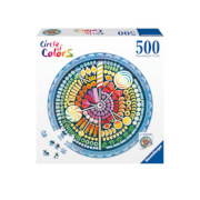Ravensburger Puzzle 17350 - Circle of Colors Candy - 500 Teile Rundpuzzle für Erwachsene und Kinder ab 12 Jahren