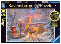 Ravensburger Puzzle 17384 Funkelnde Weihnachten - 500 Teile Puzzle für Erwachsene und Kinder ab 12 Jahren