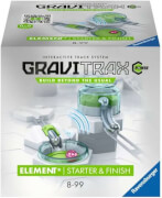 Ravensburger GraviTrax POWER Elemente Starter&Finish. Elektronisches Zubehör für Kugelbahnen, Konstruktionsspielzeug f