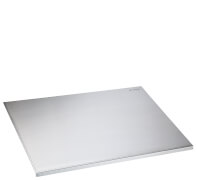Küchenarbeitsplatte, Edelstahl 60 x 50 cm