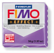 FIMO lila transparent soft effect
