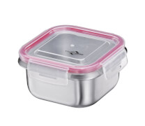 Küchenprofi Lunchbox/Vorratsdose Edelstahl quadr. klein