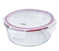 Küchenprofi Lunchbox/Vorratsdose Glas rund, groß