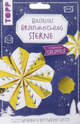 frechverlag Briefumschlag-Sterne Gold