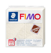 FIMO leather-effect - elfenbein