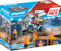 PLAYMOBIL 70820 Starter Pack Stuntshow Quad mit Feuerrampe