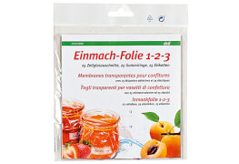 Einmach-Folie 1-2-3 25er Pack