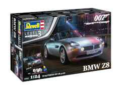 Geschenkset James Bond BMW Z8, Revell Modellbausatz mit Basiszubehör