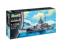 REVELL 05822 Modellbausatz Tirpitz 1:1200, ab 12 Jahre