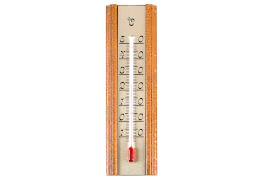 Zimmer-Thermometer Eiche