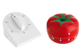 Kurzzeitmesser Form Tomate