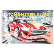 Monster Cars Pocket Malbuch