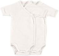 ALVI Baby Bodys 2er kurzarm off-white/off-white, 50