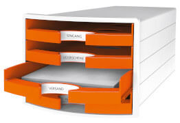 Schubladenbox IMPULS orange