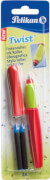 Tintenroller Twist R457 rot/grün + 2KM/B Blister