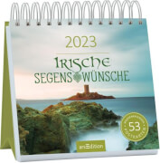 arsEdition Postkartenkalender Irische Segenswünsche 2023