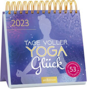 arsEdition Postkartenkalender Tage voller Yogaglück 2023