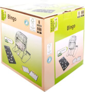Natural Games Bingo mit Metallkorb, für 1-18 Spieler, ab 5 Jahren
