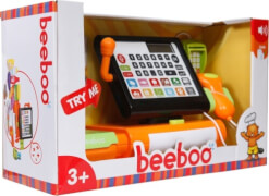 Beeboo Kitchen Registrierkasse Touchscreen mit Sound und Zubehör, Kaufläden & Zubehör, ca. 34,8x14,5x19,7 cm, ab 3 Jahren