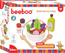 Beeboo Kitchen Salat-Set aus Holz, 30 Teile