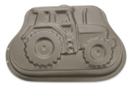STÄDTER Motivbackform Schorsch der Traktor 29,5 x 18 cm / H 6 cm Metall