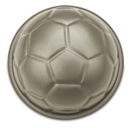 Motivbackform Pepe der Fußball ø 22 cm / H 11 cm mit Fünfeck-Ausstechf