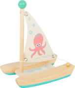 small foot Wasserspielzeug Katamaran Oktopus