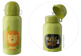 Kindertrinkflasche "Mutig & Wild"
