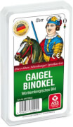 ASS Gaigel/Binokel, württembergisches Bild. Kartenspiel
