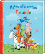 Meine allerersten Freunde - Die Lieben Sieben, Freundebuch, gebundenes Buch, 96 Seiten, ab 3 Jahren