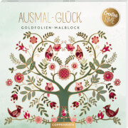 Ausmal-Glück - Goldfolien-Malblock (Creative Time)