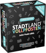 Denkriesen STADT LAND VOLLPFOSTEN: Das Kartenspiel – Junior Edition