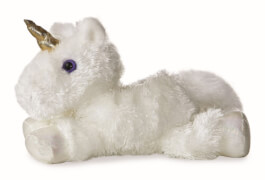 Mini Flopsies Mini Flopsie - White Unicorn