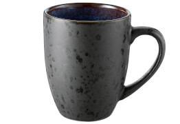 Kaffeebecher Bitz 300ml schwarz/dunkelblau