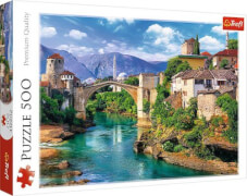 Puzzle 500 Teile Brücke in Mostar