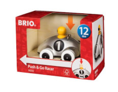 BRIO 63023200 Push & Go Rennwagen Silber D