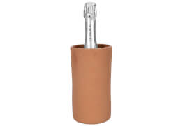 NOUVEL Weinkühler Terracotta für Flaschen von 7.5 dl bis 1 L